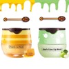 TITIMORE 2Pcs Bee Balm Lip Balm Honey Pot,Honey & Watermelon