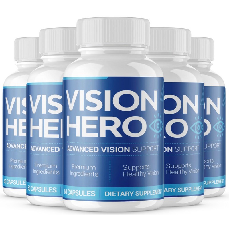 Vision Hero Pills Supplement for Advance Vision Support (300 Capsules)
