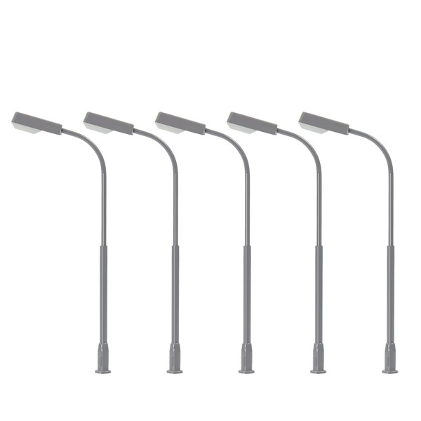 Evemodel Model Railway Light with White LED Street Lamp Track
