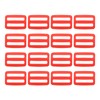 SUIKIHUM 16 Pack Plastic Slide Buckle, 2 Inch Tri-Glide Slider,