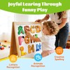Soft Rubber Magnetic Letters with Thicker Full Back, Big Size