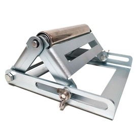 Adjustable Miter Saw Roller Stand, Adjustable Cutting Machine Support Frame, Roller Stand for Woodworking. 280 Lbs Capacity and Height Adjustment From 2.3 Inches To 5.3 Inches