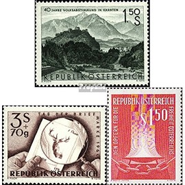 Austria 1082,1083,1084 (complete.issue.) unmounted mint/never hinged ** MNH 1960/61 Carinthia, Philately, Victims (Stamps for collectors) Stamp on stamp