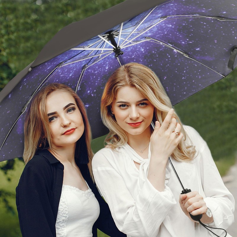 ZDSSM Umbrella Travel Large Windproof Inverted Umbrellas for Rain Portable