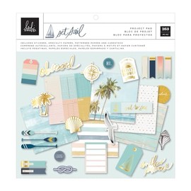 AMERICAN CRAFTS Heidi Swapp Set Sail Project Pad 12""X12""-163 Pieces