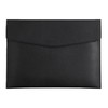 DEVENTORZ A4 File Folder, PU Leather, Document Case, Waterproof, Large