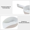 Mini Ice Scoop 6 OZ, Super Durable, Food Grade PP