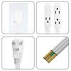 GREATIDE - Cable de extensión de 3 salidas de 10