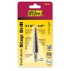 IVY Classic 09002 6-Hole Step Drill Bit, 3/16" - 1/2",