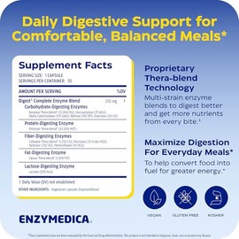 Enzymedica | Digest, 30 Cápsulas
