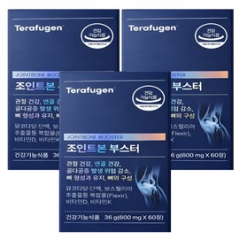 Therapugen Joint Bone Booster Bone Joint 600mg x 60 tablets, 3 boxes / 테라퓨젠 조인트본 부스터 뼈관절 600mg x 60정 3박스