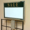 Gridwall Sign Holder, 7" x 11" Card Holder for &