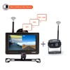 Wireless Backup Camera System with 4.3 inch Split Screen, IP69K