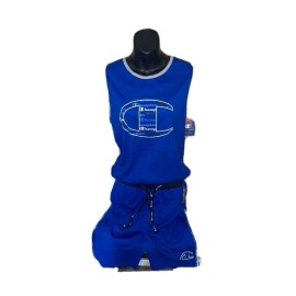 Champion Men's Sleep Short And Tank Set (Brand New) Medium Royal blue