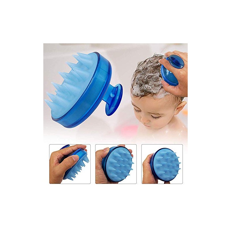 JSBelle Cepillo de silicona para champú