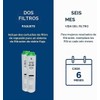 GE FQK2J Filtros de repuesto de agua potable de flujo