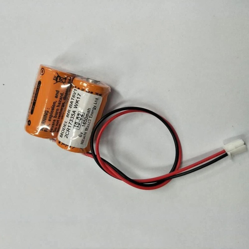 Maxell MR-BAT6V1 2CR17335A WK17 6V Battery for Mitsubishi M80 drive