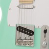 CNZ Audio TL Mini Electric Guitar - Surf Green Finish,