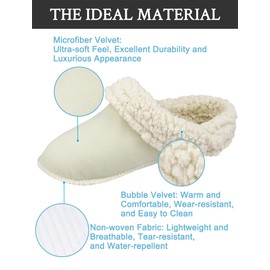 Endoto Fuzzy Inserts for Croc Replacement Fur Fluffy Fleece Liners Winter Warm Inner Lining Socks for Men and Women(Color:Beige,Size:Men12/Women14)