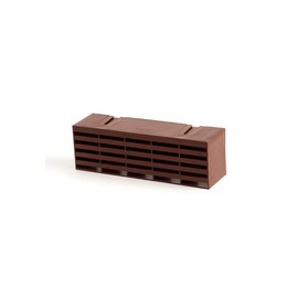 TIMCO 1201ABBR 1201AB Brown Timloc Plastic Airbricks-Pack of 20