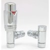 Hot Flow | Marella Modern Thermostatic Radiator Valve Angled TRV