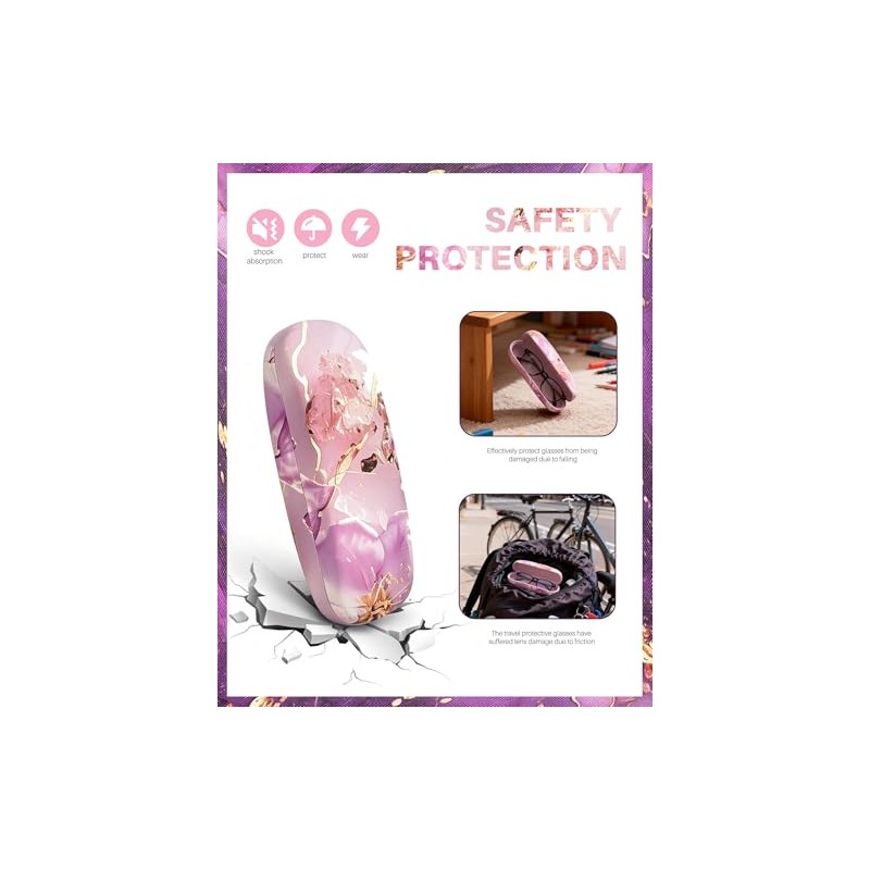 3pack eyeglass case hard shell，glasses case hard shell，eye glass cases