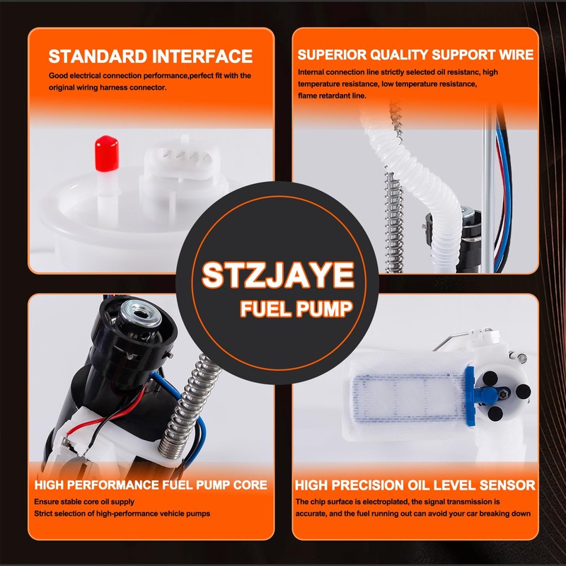 STZJAYE 2204945 Fuel Pump for Polaris 2208613 Automotive Replacement Assembly