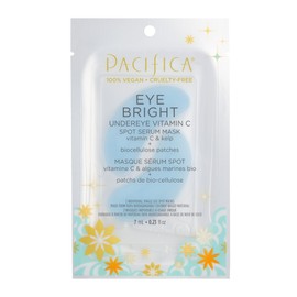 Pacifica Pacifica Undereye Spot Serum Mask ?right Eye Vitamin C Mask for Dark Circles & Hydration, Brightening Under Eye Treatment, Vegan & Cruelty-Free, 1 Pack