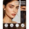 Brown Mascara for Eyelashes,Volumizing Tube Mascara for Older Women 60