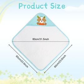 HAGOT Hooded Baby Towel, Soft Bath for Babies Towels, Absorbent Soft Newborn Towels with Hood, Wash Essentials for Newborns & Toddlers