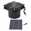 Solar Exhaust Fan Efficient Heat Dissipation Ventilation 50W Solar Panel