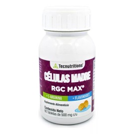 Suplemento Células Madre RGC Max Tecnu® con L-Arginina - Sabor Neutral