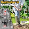 Bulb Planter Tool - 33" Long Handle Sod Plugger Lawn