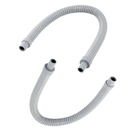 Rannb PVC Water Drain Pipe Hose for Air Conditioner 60cm/ 1.96Ft Length -Pack of 2