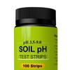 100pcs Soil PH Test Strip 3.5 to 9 Range High