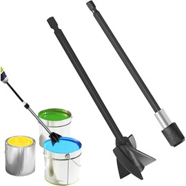 4Pcs Drill Paint Mixer Attachment - Paint Mixer Attachment for Power Drills