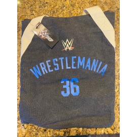 Unbranded WWE Wrestlemania 36 Promo Wrestling Duffle Bag Gear Bag 2022 NWT *Rare Error Bag
