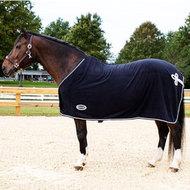 Country Pride Deluxe Fleece Show Cooler (Large, Navy Blue)…