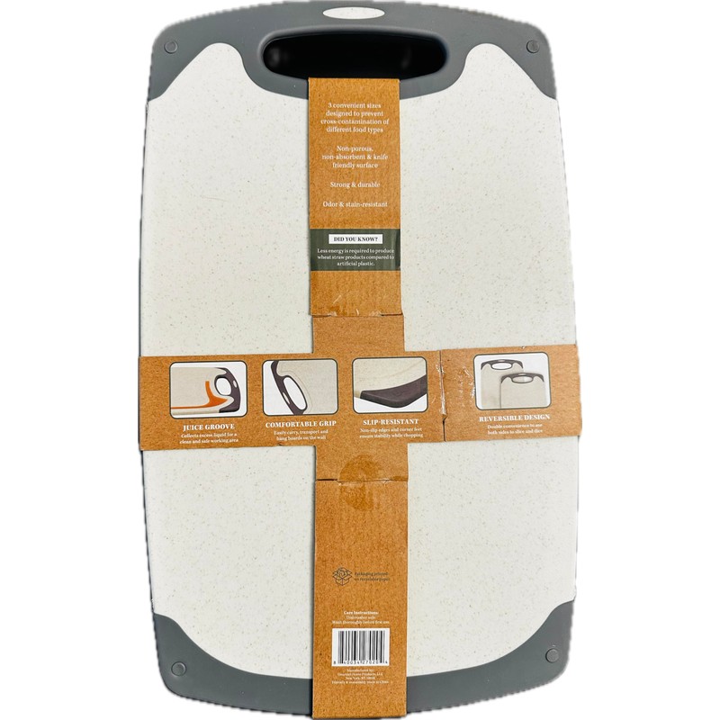 ECO CUTTING BOARDS (WHITE GREY)
