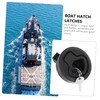 AUTSUPPL Marine Boat Parts 4 Pieces Flush Pull Boat Hatch
