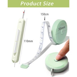 CKLJTL 2 in 1 Needle Threader Seam Ripper 2-in-1 Needle Threader & Seam Ripper Tool 2 in 1 Needle Threader Seam Ripper 2024 Needle Threader Seam Ripper Sewing Supplies (Green)
