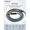 KBEAR ST16 HiFi In-Ear Monitor Upgrade Cable, 5N Single Crystal