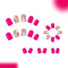 Pink Press on Nails Short Square Nails Press on with