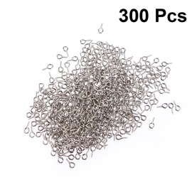 COHEALI 300 Piezas Tornillos De Ojo Para Joyería Plata Mini Pernos De Ojo Creativos Accesorios Para Bisutería Diy Manualidades Colgantes De Tornillo