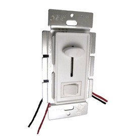 PWM LED Slide Dimmer 8A (Wall Plate) Low Voltage 12v/24v DC (Bottom Switch)