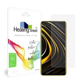 Muellery Healingshield Screen Protector Anti-Fingerprint Anti-Glare Matte Film Compatible with Xiaomi POCO M3 [Front 1pc]