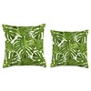 Monstera Deliciosa Leaves Botanical Tropical Plant Monstera Throw Pillow