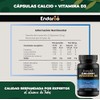 Calcio + Vitamina D3 90 Cápsulas | Con Citrato de