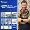 Fastenere Button Head Socket Cap Screws - 1/4-20 x 2-1/2"