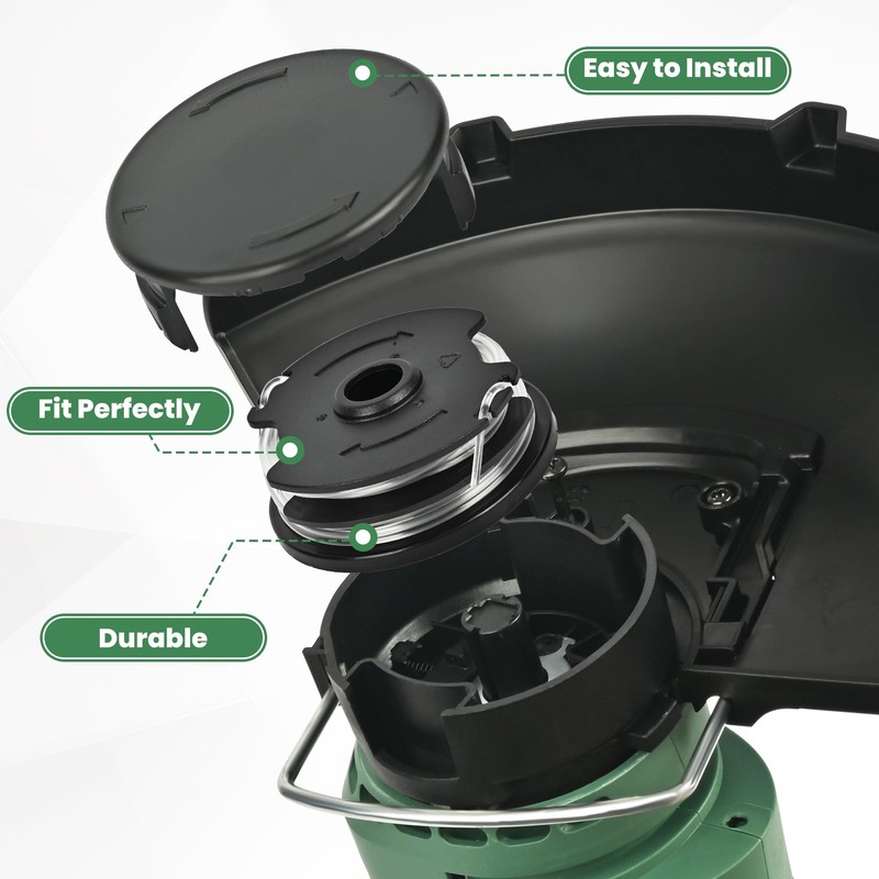 Flaveano Parkside Strimmer Line Spool 6 Spools and 1 Lid
